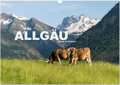 Produktbild von das Allgäu (Wandkalender 2025 DIN A3 quer), CALVENDO Monatskalender
