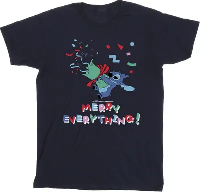 Produktbild von Disney - "Merry Everything" T-Shirt für Herren BI33191 (XL) (Marineblau)