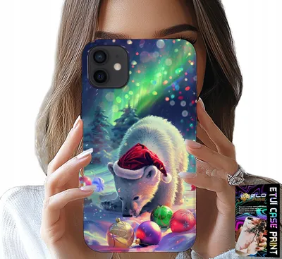 Produktbild von Etui Für Iphone 11 - Weihnachtsbärenkugel-Etui + Folie