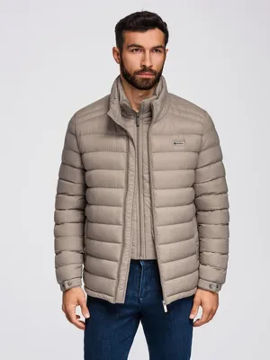 Obrázek produktu pro Ombre Clothing Pánská zimní bunda Tuidraki tmavě béžová S