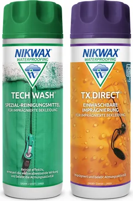 Produktbild von Nikwax Tech Wash 300ml + TX Direct Wash In 300ml Reinigung und Imprägnierung