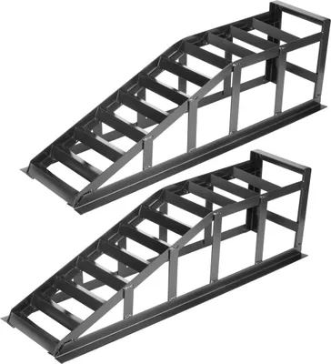 Produktbild von STAHLWERK Auffahrrampe GT-14 ST 2er Set mit 2 Tonnen Tragkraft Auffahrbock