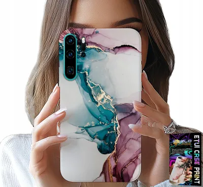 Obrázek produktu pro Pouzdro Pro Huawei P30 Pro - Elegantní Mramorové Módní Dámské Pouzdro