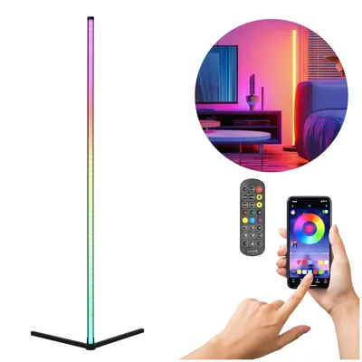 Obrázek produktu pro LED stojací lampa IGRIS SL, 6W, vícebarevná, s USB a režimem ovládání hudbou, výška 120 cm
