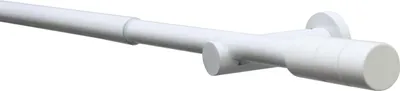 Produktbild von Gardinia Kreta Zylinder 1-Lauf Ø 16/19 mm weiß 120-210 cm