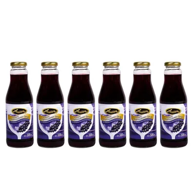 Produktbild von Lausitzer Johannisbeer-Sirup 6x 500ml
