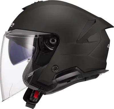 Produktbild von LS2 OF618 Verso II Jethelm, schwarz matt, 3XL (65/66)