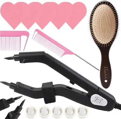 Image de ASK Kit extension cheveux Blurr Heat Fusion Soudure Kératine