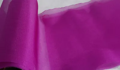Produktbild von Organza lila 35 cm x 20 m Tischläufer Deko für Party