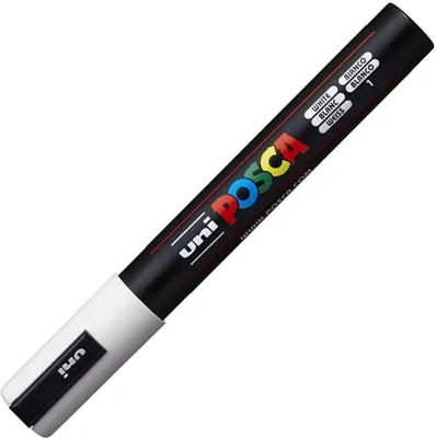 Immagine prodotto di Uni-Ball PC-5M evidenziatore Tipo di punta Bianco