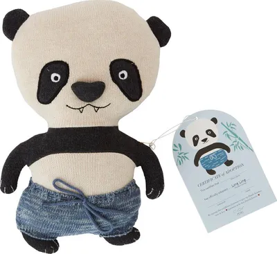 Produktbild von OYOY MINI Kuscheltiere L16xW8xH32 schwarz