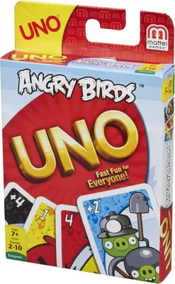 Produktbild von Angry Birds Uno Gra karciana