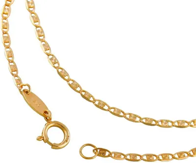 Zdjęcie produktu dla Kette 15mm Naszyjnik Fantasy Chain 9Kt GOLD 45cm złoto 1.5mm