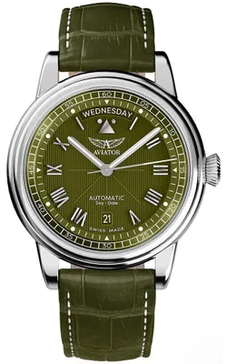 Zdjęcie produktu dla Zegarek męski Aviator V.3.35.0.278.4 zielony