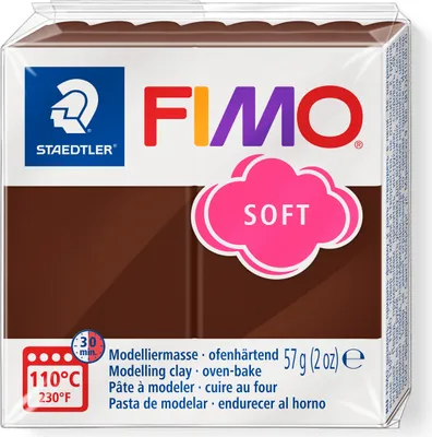 Zdjęcie produktu dla FIMO, modelina, modelina czekoladowa miękka normalna