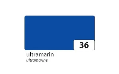 Produktbild von folia 6122/2536 Tonkarton 220g/m², 50x70cm, ultramarinblau (25 Bogen)