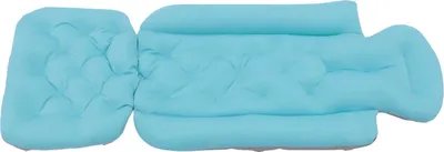 Obrázok produktu pre Vankúš do vane na celé telo, ergonomická podpora, protišmykový dizajn, modrý