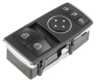 Productafbeelding van Ruitbedieningsschakelaar (hoofdschakelaar) met spiegelverstelling, geschikt voor Mercedes C-klasse Coupé C204