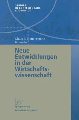 Immagine prodotto di Neue Entwicklungen in der Wirtschaftswissenschaft