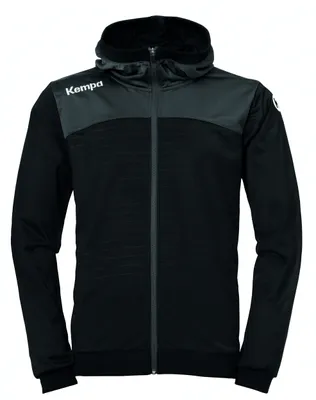 Immagine prodotto di Kempa EMOTION 2.0 GIACCA CON CAPPUCCIO, nero/antracite