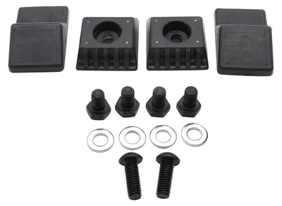 Image de 4 bouchons de coffre + vis, référence A1247580044 et A1247580144, pièces de remplacement pour Mercedes W124
