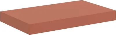 Zdjęcie produktu dla Półka ścienna Czerwony 40 x 23,5 x 4 cm Materiał drewnopochodny