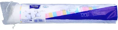 Produktbild von BELLA Baumwolle DUO-WATTEPADS RUND, 120 St