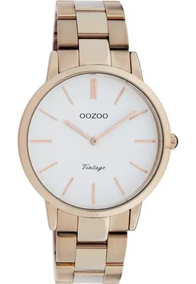 Produktbild von Oozoo - Damenuhr - C20036 - Roségold Weiß