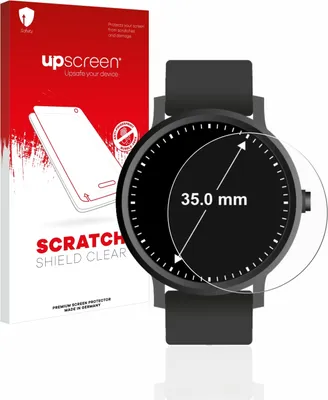 Produktbild von upscreen Schutzfolie für Armbanduhren (Kreisrund, ø: 35 mm) Displayschutz Displayschutzfolie Folie Klar Transparent