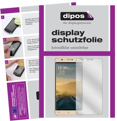Produktbild von 6x Schutzfolie für Gooweel G9 klar Displayschutzfolie Folie Display Schutz dipos