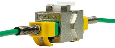 Obrázok produktu pre LogiLink NK4017, Plochý, Strieborná, Biela, RJ-45, RJ-45, Samica, Samica