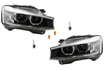 Produktbild von Scheinwerfer passend für BMW X3 F25 04/14- mit Leuchtmitteln Satz LR 63117401131 7401131 63117401132 7401132 Johns