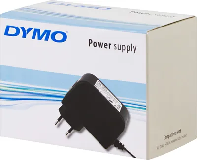 Zdjęcie produktu dla DYMO LabelManager zasilacz | Zasilacz do drukarek etykiet LabelManager 160, 210D+ i 500TS, Drukarka, 240 V, LabelManager 210D, Czarny, 106 mm, 92 mm
