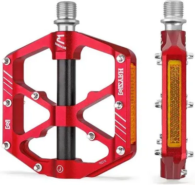 Produktbild von Famanu Mountainbike Pedalen - 3 Lager Plattformpedalen - Antirutsch 9/16" Aluminium