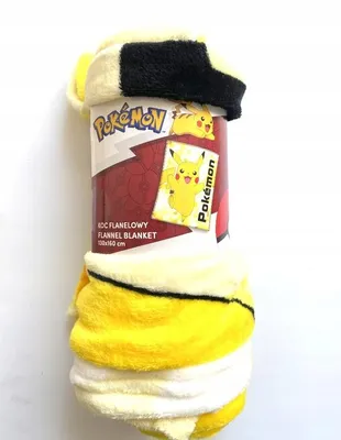 Produktbild von Carbotex Flanel-Kuscheldecke Pokémon Kinder 130x160 cm