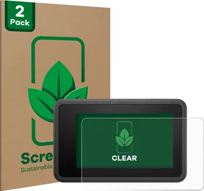 Produktbild von 2x ScreenLeaf Schutzfolie für DJI Osmo Action 4 Displayschutz Display Schutz Folie Klar Transparent