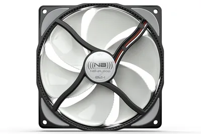 Produktbild von Noiseblocker eLoop B12-1, Ventilator, 12 cm, 800 RPM, 57,3 m³/h, Weiß