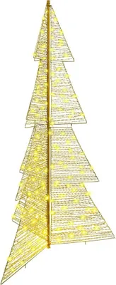 Image de Sapin de Noël avec 240 LED Blanc chaud 180 cm PET