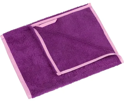 Produktbild von Handtuch aus Frottee - 30x50 cm - Lila