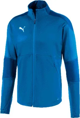 Produktbild von PUMA teamFINAL 21 Trainingsjacke electric blue lemonade/team power blue M
