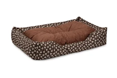 Produktbild von BedDog Hundebett MIMI, Hundesofa,Hundekissen,(XL) ca. 100x85x23cm,NAMIB-SAND-DOG (braun/muster)
