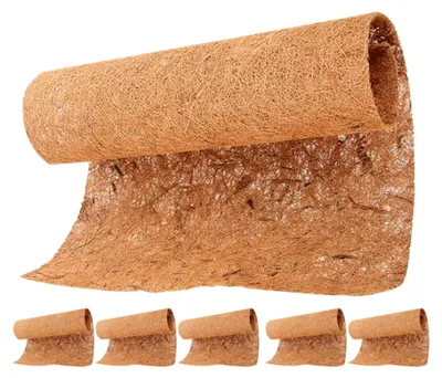 Produktbild von 6 Stück Wiederverwendbare Natur Hühnernestmatten 30x50cm aus Handgefertigtem Material für Hühnerstall Zubehör