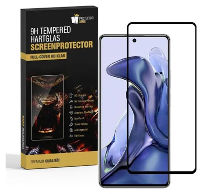 Produktbild von 2x 9H Panzerglas für Xiaomi Mi 11T Schutzglas Panzerfolie Displayschutz KLAR Schutzfolie Temperd Hartglas
