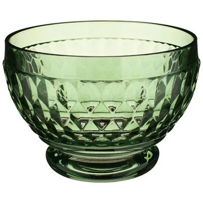 Obrázok produktu pre Villeroy & Boch 1173090762, Dezertná miska, Kolo, Sklo, Zelená, 0,43 L, Boston