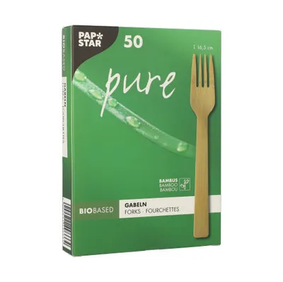 Produktbild von Gabeln, aus Bambus "pure" 16,5 cm
