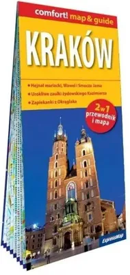 Obrázek produktu pro Krakov – laminovaná mapa a průvodce 2 v 1