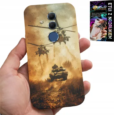 Image de Étui Pour Huawei Mate 20 Lite - Helicoptere Militaire Char D'assaut Étui Militaire