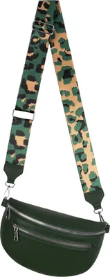 Produktbild von Bauchtasche Umhängetasche Crossbody-Bag Hüfttasche Kunstleder Italy-Design D.GREEN