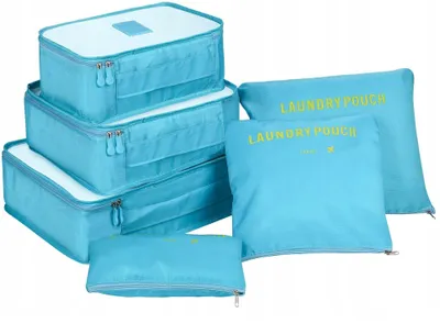 Produktbild von Zzato Reise-Set Kofferorganizer für Kleidungstaschen
