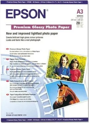 Zdjęcie produktu dla Papier fotograficzny Epson Premium Glossy C13S041315